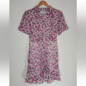 Iorane Floral Mini Dress In Mini Floral Size 38/ Small Womens